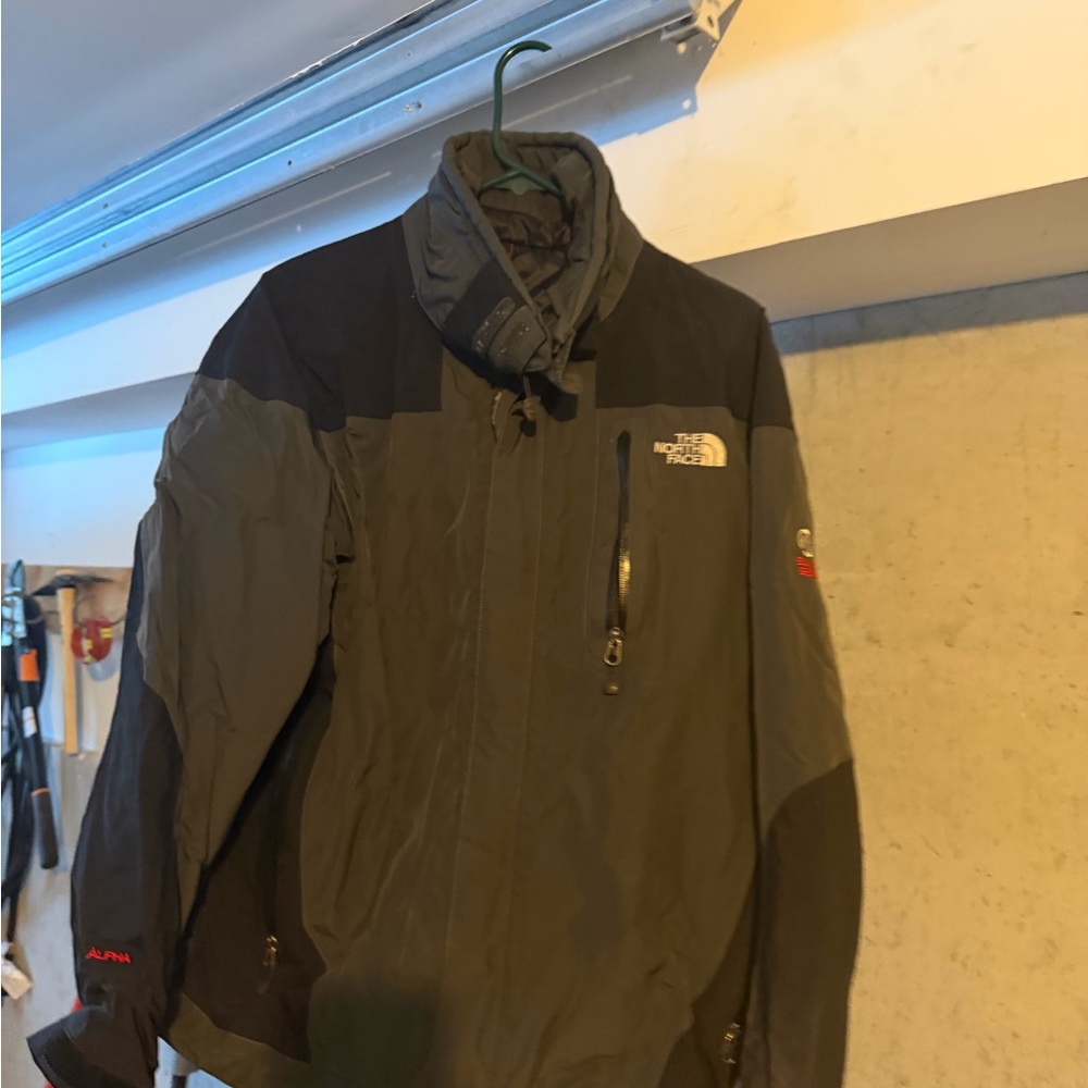 The North Face Men's Black and Dark Gray Performance Jacket